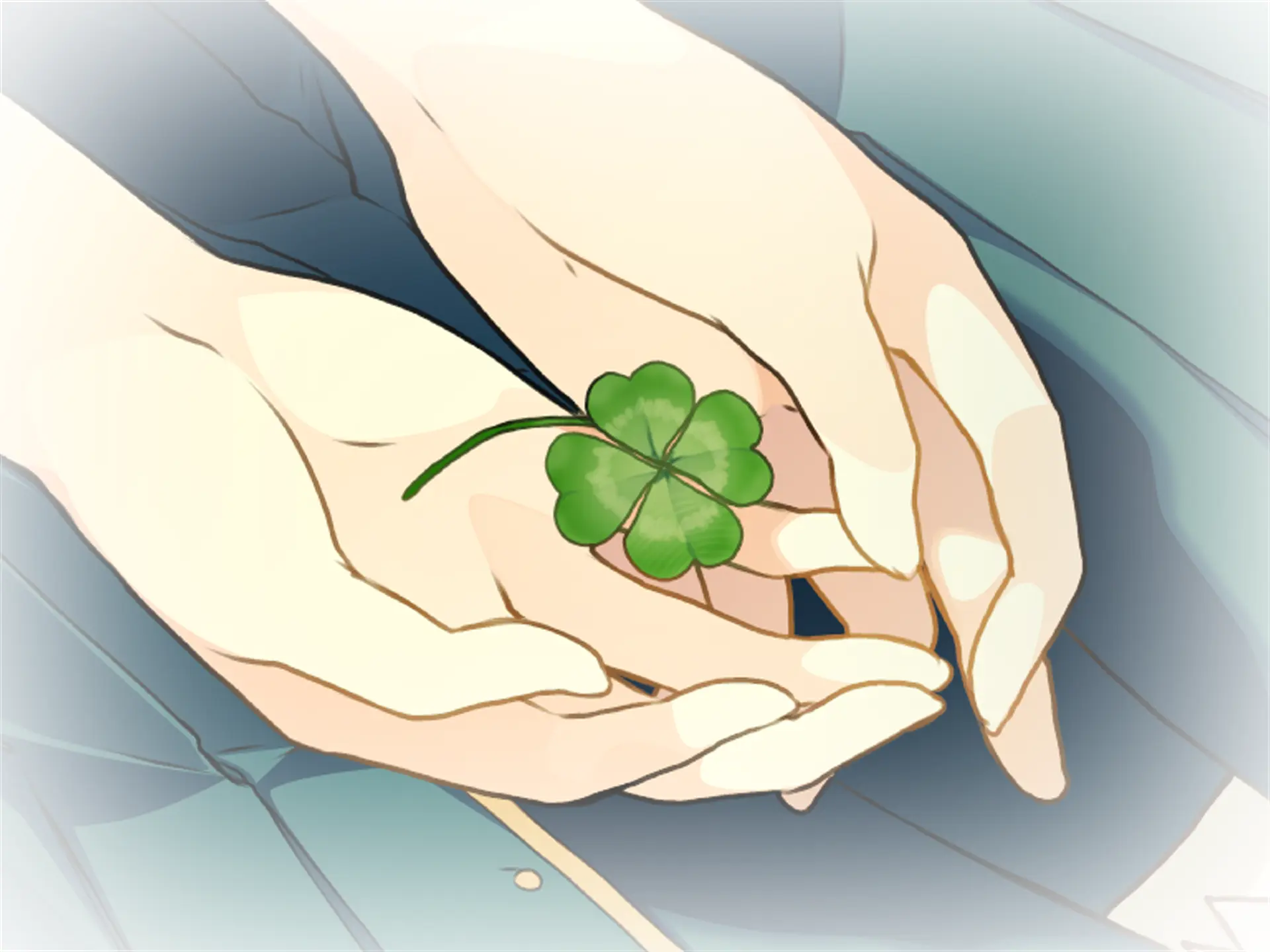 GR01｜予君四葉草，戀心癡情筆下文字